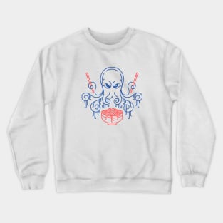 Ramen Octopus 1 Crewneck Sweatshirt